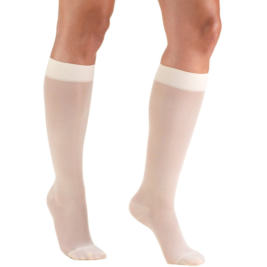 Bonuci 8 Pairs Toeless Socks Sheer Knee High Open Toe Trouser