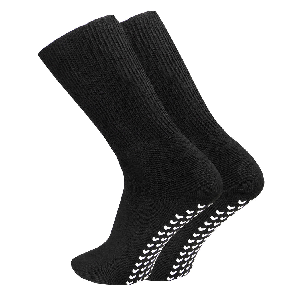 1910 TruTraction Socks with Extra Wide Stretch TruformStore