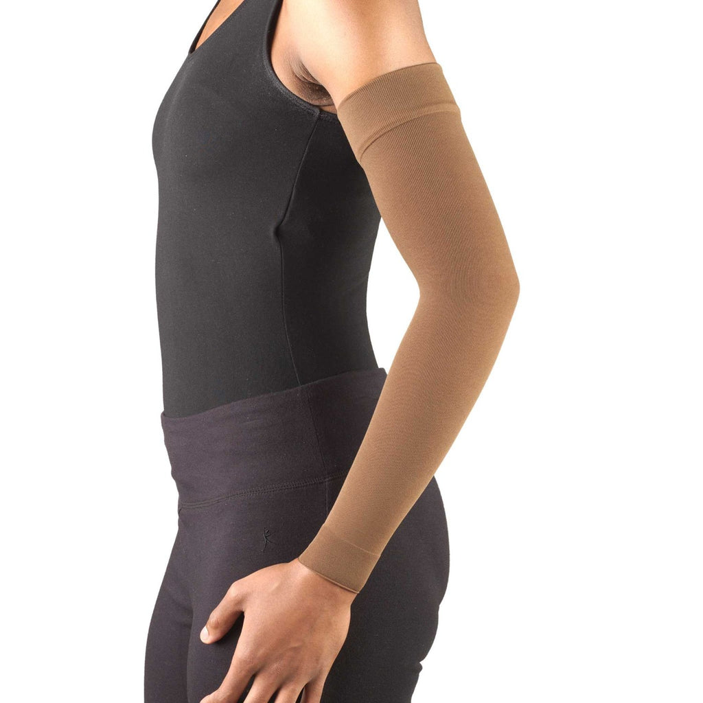 Ready-to-Wear Lymphedema Arm Sleeve with 2 Silicone Dot Band