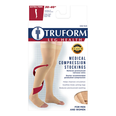 Medical Thigh High Open Toe