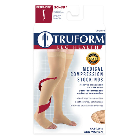 Medical Thigh High Open Toe