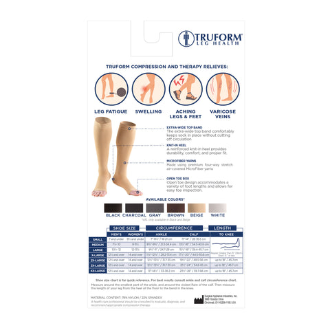 Medical Knee High Open Toe