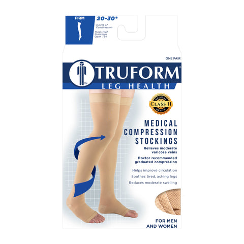 Medical Thigh High Closed Toe