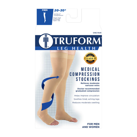 Medical Thigh High Open Toe