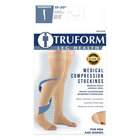 Medical Thigh High Open Toe