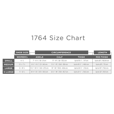 (1764, 1774, & 0264) Ladies' Sheer Thigh High Closed Toe Stockings