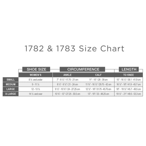 (1782,  1783) Ladies' Pattern Sheer Knee High Closed