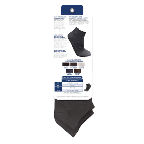 1904 / Summer Socks, Men's Microfiber Ankle Dress Socks