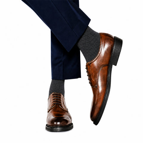 1904 / Summer Socks, Men's Microfiber Ankle Dress Socks
