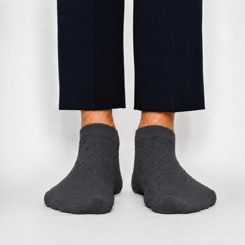 1904 / Summer Socks, Men's Microfiber Ankle Dress Socks