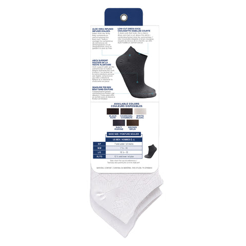 1904 / Summer Socks, Men's Microfiber Ankle Dress Socks