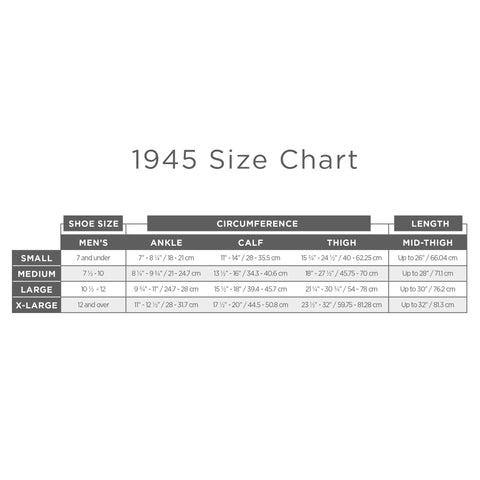 1945 / Men's Dress Thigh High