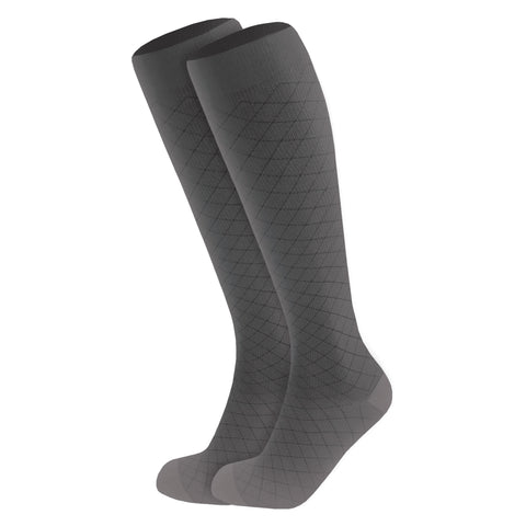 1990 / Knee High / Diamond Pattern / Unisex Socks