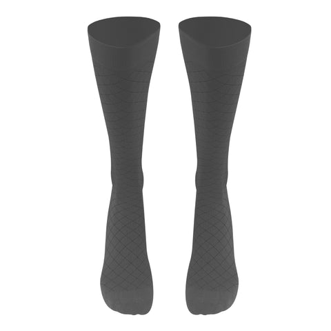 1990 / Knee High / Diamond Pattern / Unisex Socks
