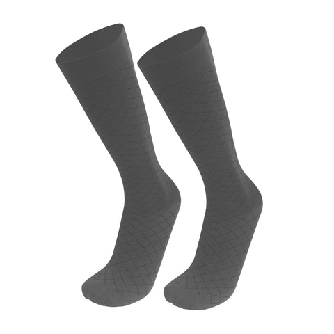 1990 / Knee High / Diamond Pattern / Unisex Socks