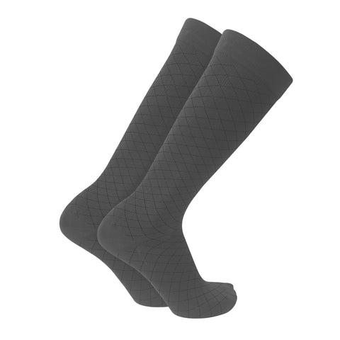 1990 / Knee High / Diamond Pattern / Unisex Socks