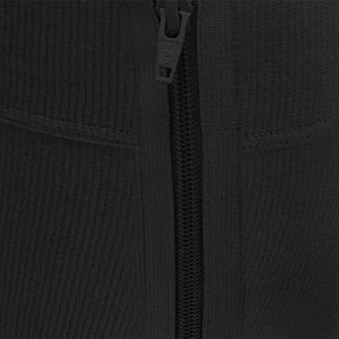 6665 / Knee High Zipper Compression Socks, Open Toe