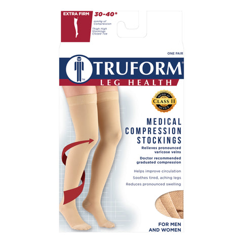 Medical Thigh High Closed Toe