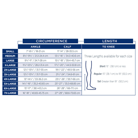 Medical Knee High Closed Toe