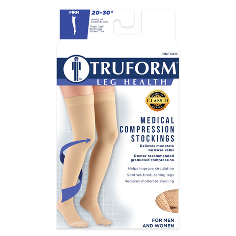 Medical Thigh High Closed Toe