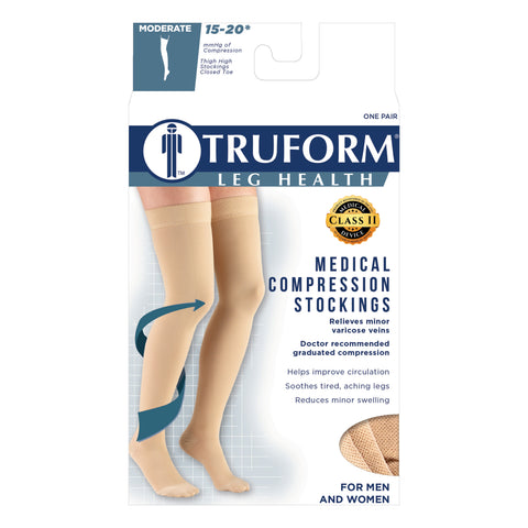 Medical Thigh High Closed Toe