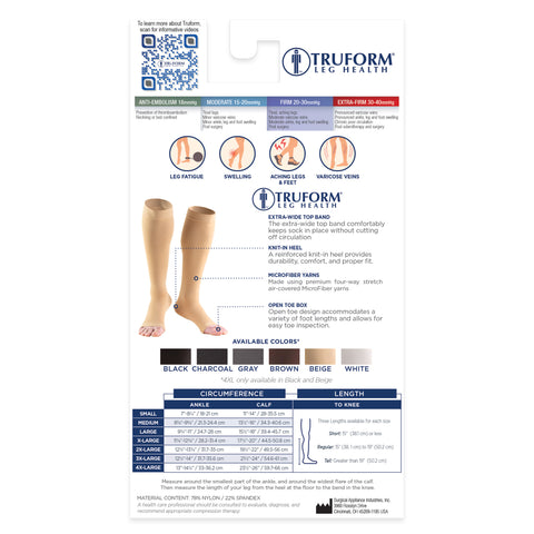 Medical Knee High Open Toe