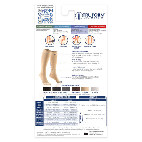Medical Knee High Closed Toe