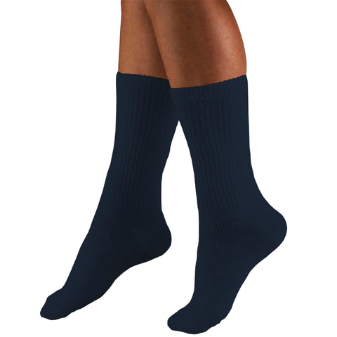 Men's Crew Length Casual Cushion Foot Socks