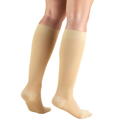 Truform Firm Strength Compression Socks, Knee High, Closed Toe