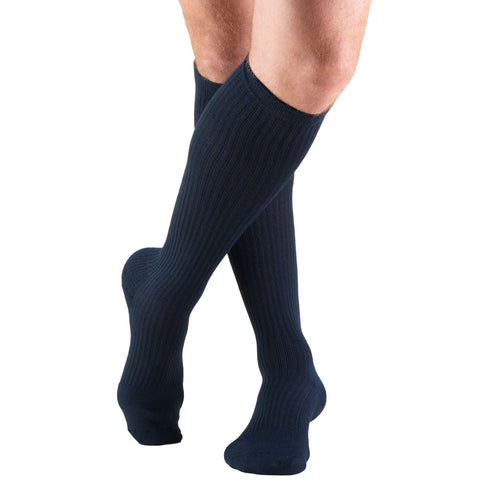 Men's Knee High Casual Cushion Foot Socks