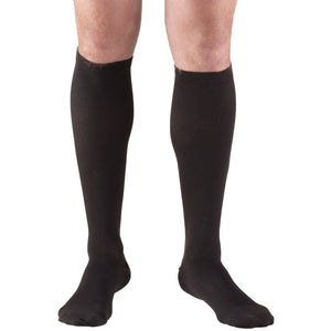 Men's Black Knee High Dress Compression Socks