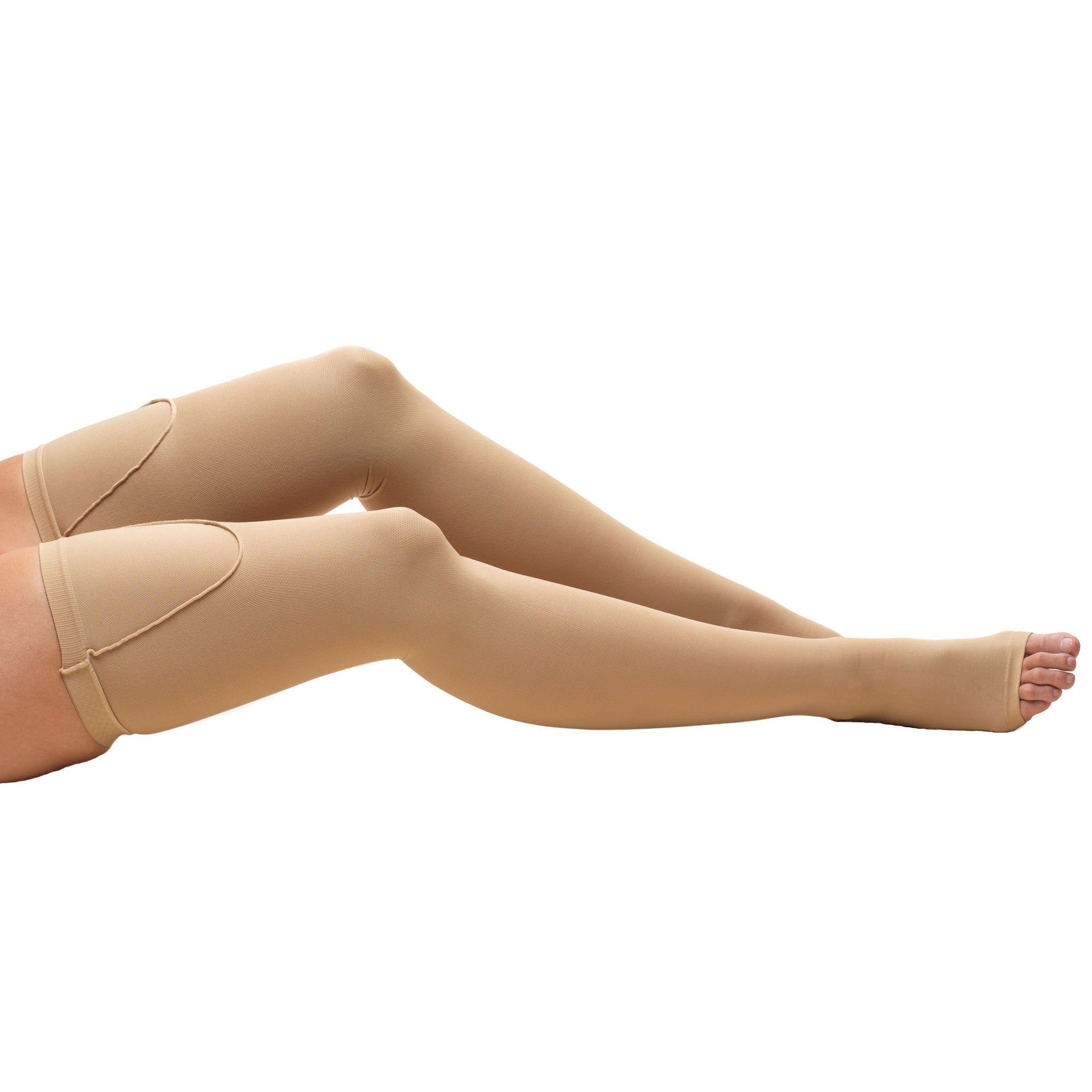 Elastic medical compression leggings unisex, compression 18